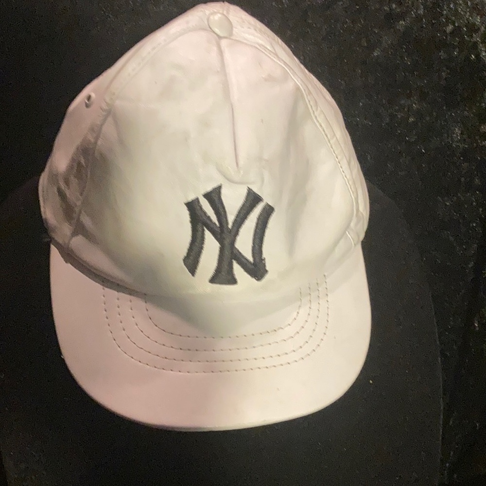 Leather NY Cap